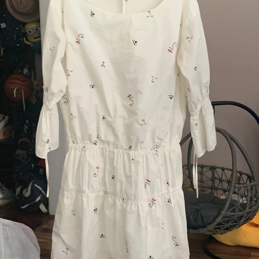 Madewell Making Faces tiered‎ dress. Retail 128 . Worn once